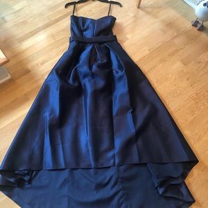 Alfred Sung satin high low dress size 10 worn once